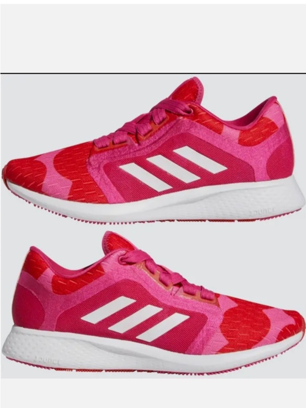 MARIMEKKO Adidas Women's Red EDGE LUX 4 Sneakers. Women’s Sz 8 Very lightly worn - Picture 2 of 12